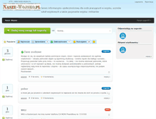 Tablet Screenshot of nasze-wojsko.sugester.pl