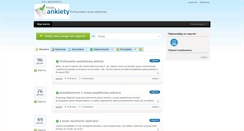 Desktop Screenshot of moje-ankiety.sugester.pl