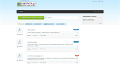 Desktop Screenshot of portalik24.sugester.pl