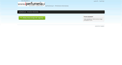 Desktop Screenshot of iperfumeria.sugester.pl