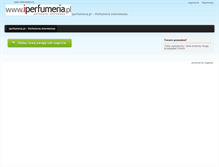Tablet Screenshot of iperfumeria.sugester.pl