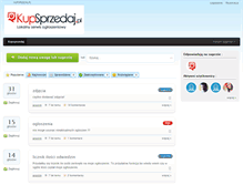 Tablet Screenshot of kupsprzedaj.sugester.pl