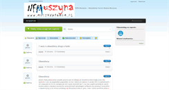Desktop Screenshot of muszynaforum.sugester.pl