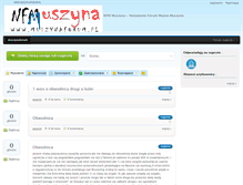 Tablet Screenshot of muszynaforum.sugester.pl